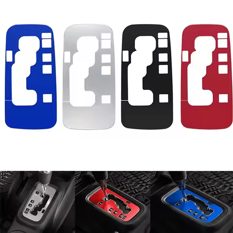 Trim Gear Frame Cover Gear Shift Box Cover for Jeep Wrangler 2012-2018 JK JKU Sport Gear Shift Panel