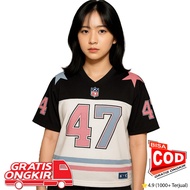 ACE / 47 Number Series/ Jersey/ Streetwear/ Oversize/ Music/ Boxy Fit/ Vintage/ Blocke Core/