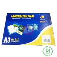 Genuine Yidu A3 80 Mic Plastic laminated Plastic, A3 laminated Plastic (100 sheets/box)