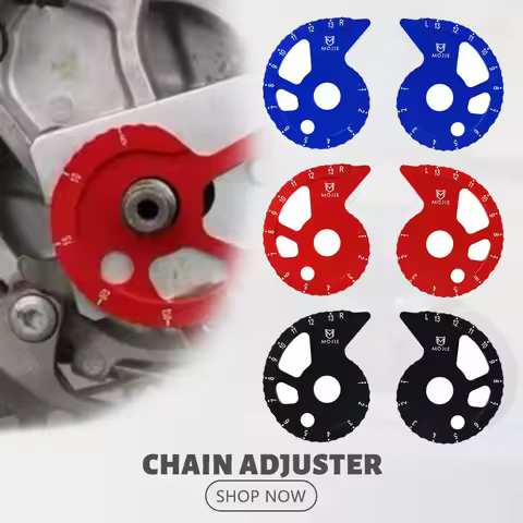 Motorcycle Accessories Chain Adjuster Spare Parts Regulator Kit For YAMAHA DT 125R DT125R 1990-2002 