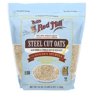 Bob's Red Mill, Steel Cut Oats, Whole Grain, 54 oz (1.53 kg)