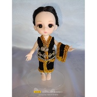 Borneo Barbie doll KADAZAN DUSUN DOLL souvenir anak patung comel