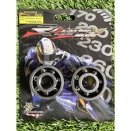 CLEAR STOCK FIBER BEARING 6304 / ENGINE BEARING RACING EX5 WAVE100 EX5 DREAM SYM BONUS110 CRANKSHAFT