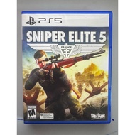 CD GAME PS5 SNIPER ELITE 5 Used