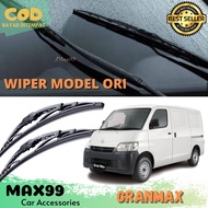 GRANMAX GRAN MAX CAR WIPER STAINLESS STEEL HANDLE 2 PCS ORIGINAL WIPER MODEL - MAX99