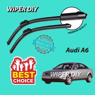 Audi A6 (C6) 2004 - 2011 Silicone Wiper Blade Windscreen Viper Pengelap Kereta
