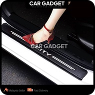 Honda City GD GE ZX 4th Gen Door Step Sticker Protector Fit For City XZ (2003-2007) CarGadget Car Ac