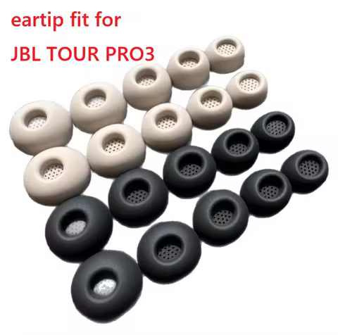 10pcs Earbuds Cover Soft Silicone Eartips For JBL Tour PRO3 Pro 3 TOUR PRO2 in-Ear Earphone eargel