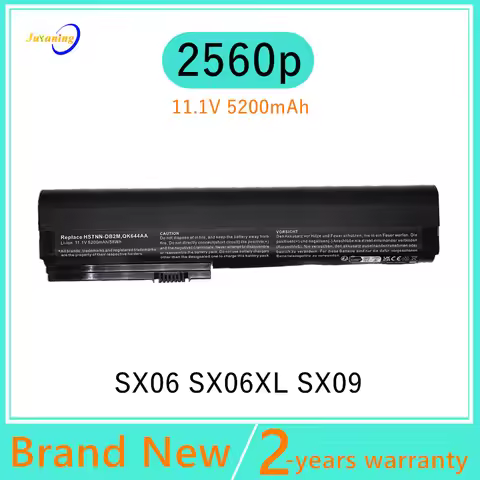 SX06 HSTNN-I92C Laptop battery For HP EliteBook 2560p HSTNN-UB2K 2570P HSTNN-DB2K HSTNN-DB2M HSTNN-C
