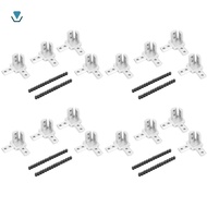 [ethel_richardson.]3-Way End Corner Bracket Connector for T Slot Aluminum Extrusion Profile 3030 Ser