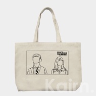 Nudie Bag Magnet/ Canvas Tote Bag 500 days of summer