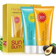 One Spring Sunblock Sunscreen 2in1 Set/Sunscreen 60g+Repari Milk 60g
