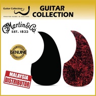Martin Dreadnought Pickguard for Acoustic Guitar | Self-adhering | fits D-28 / D-35 | Black / Faux T