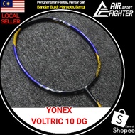 READY STOCK BANGI YONEX VOLTRIC 10 DG BADMINTON RACKETS (FREE STRING AND GRIP)