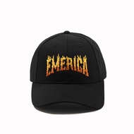 EMERICA หมวกแก๊ป GAS CAN FLAME LOGO BASEBALL CAP สี BLACK