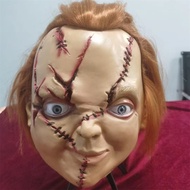 NEW Scary Ghost Doll Chucky Mask Halloween Latex Mask Movie Childs Play Chucky Scary Mask Horror Cos