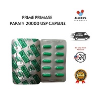 PRIME PRIMASE PAPAIN 20000 USP CAPSULE UNTUK SURUT BENGKAK