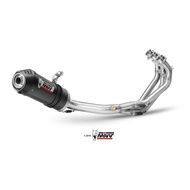 ท่อ Mivv สำหรับ  YAMAHA XSR900 2016 > 2021 |  OVAL CARBON WITH CARBON CAP (FS)