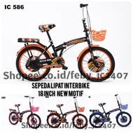 ASLI Interbike Sepeda Lipat Anak ukuran 16 inch 18 inch READY STOCK