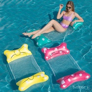 Floating Bed Inflatable Net Bed Adult Floating Mat Swimming Swimming Foldable Recliner Floating Chair Float Swimming Rin