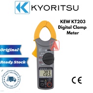 Kyoritsu KT203 Digital Clamp Meter Ready Stock Original 🔥 1 Year Warranty 👍🏻