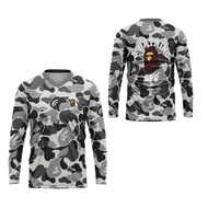 [Riashop] A Bathing Ape Bape Long Sleeve T-Shirt | T shirt A Bathing Ape Bape