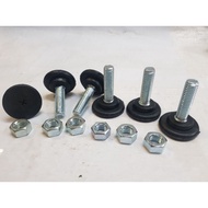 SCREW LEG WITH NUT 3/8" x 1-1/2" 枱脚 / ADJUSTABLE FURNITURE BASE / KAKI SKRU MEJA KERUSI / BESI HOLLOW