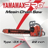 YAMAMAX PRO Mesin ChainSaw 22 Inch Chain Saw Gergaji Potong Pohon Kayu