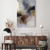 灰金畫|灰金抽象|灰金牆藝術|色彩藝術|霧凇