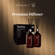 [ Doinklab - 14th July - 18th July ] HETRAS Premium Diffuser (500ml x 2bottle) | Daisy Hotel Wood Je