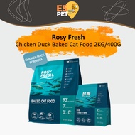 Rosy Fresh Chicken Duck Baked Cat Food 2KG/400G E5pet