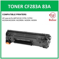 Compatible HP CF283A PREMIUM TONER 83A CARTRIDGE For Printers Black