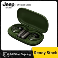 Jeep EC029 Open Ear Earphone Bluetooth 5.4 Wireless Earbuds HiFi Sound Quality WIth LED Display