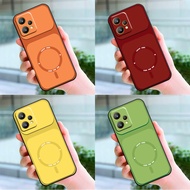 Case for Realme 9 4G / 9i / 9 Pro / 9 Pro+ basic color, lucky circle