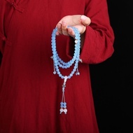 Natural Chalcedony Buddha Beads 108 Beads Natural Chalcedony Buddha Beads 108 Beads Aquamarus2025102