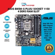 Asus B85M-G PLUS Socket 1150 Intel B85 Motherboard USB 3.1 SATA 3.0 Intel 4th Gen Generation Mobo B8