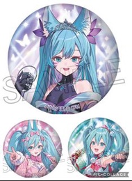 VOCALOID 初音、鏡音 - 初音未來 75mm 徽章
