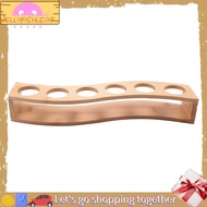 Shot Glass Holder Set-1Oz/30Ml Shot Glass Set Bamboo Shot Glass Holder, 6Pcs Shot Glass Set, Perfect