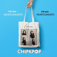 TOTEBAG [PACKAGE SET] CARMEN H2H HEARTS2HEARTS I PC H2H I PHOTOCARD H2H I CARMEN I ALBUM H2H HEARTS 