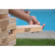 ️ HOT ITEM ️ Jenga GIANT Hardwood Game ~Stacks to 4+ feet Family Game