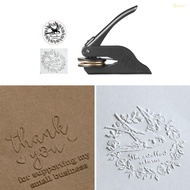 Baacr Embossing Stamp Exlibris Stamp Personalised Paper Embossing Pliers Practical Embossing Sealing