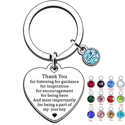 Thank You Gifts For Women Appreciation Keychain Gift For Coworker Thank You For Being A Part Of My J