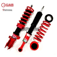 GAB HE Serviceable Honda Jazz GD / City GD 2003+ Adjustable Suspension / Coilover
