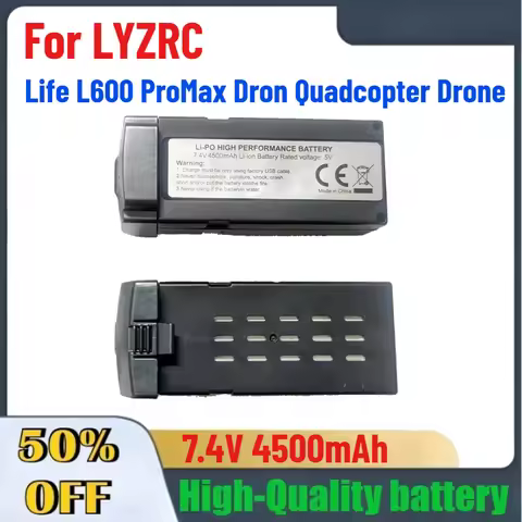 L600 ProMax Drone 7.4V 4500mAh Battery for LYZRC Life L600 ProMax Drone Quadcopter Drone