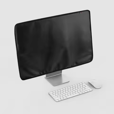 For Apple 24 Inch Imac Display Dust Protection Sleeve Pu Rear Pocket Apple All-In-One Computer Dust 