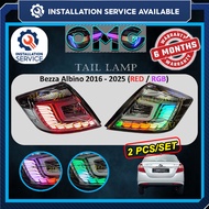 [Installation Provided] Perodua Bezza 2016 - 2025 Dragon Scale Dynamic Tail Lamp With Signal Running