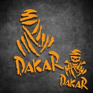 Car Sticker Dakar Motorcycle Sticker Off-Road Rally Car Sticker Waterproof Reflective Sticker Decora