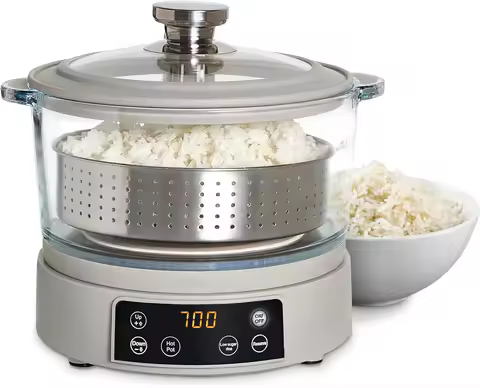 Intelligent Domestic Electric Rice Cooker 3L Lifting Sugar Removal Rice Cooker with Low Steamer Low 