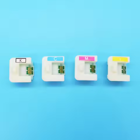 F6380 F9480 chips HDK C M Y for Epson F9480H F6380 F9480 Ink Cartridge Chips T46F8 T46F1 T46F2 T46F3