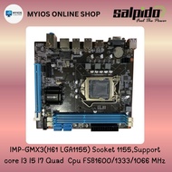 Motherboard H61 LGA1155 IMPERION Support core I3 I5 I7 Quad  Cpu FSB1600/1333/1066 MHz